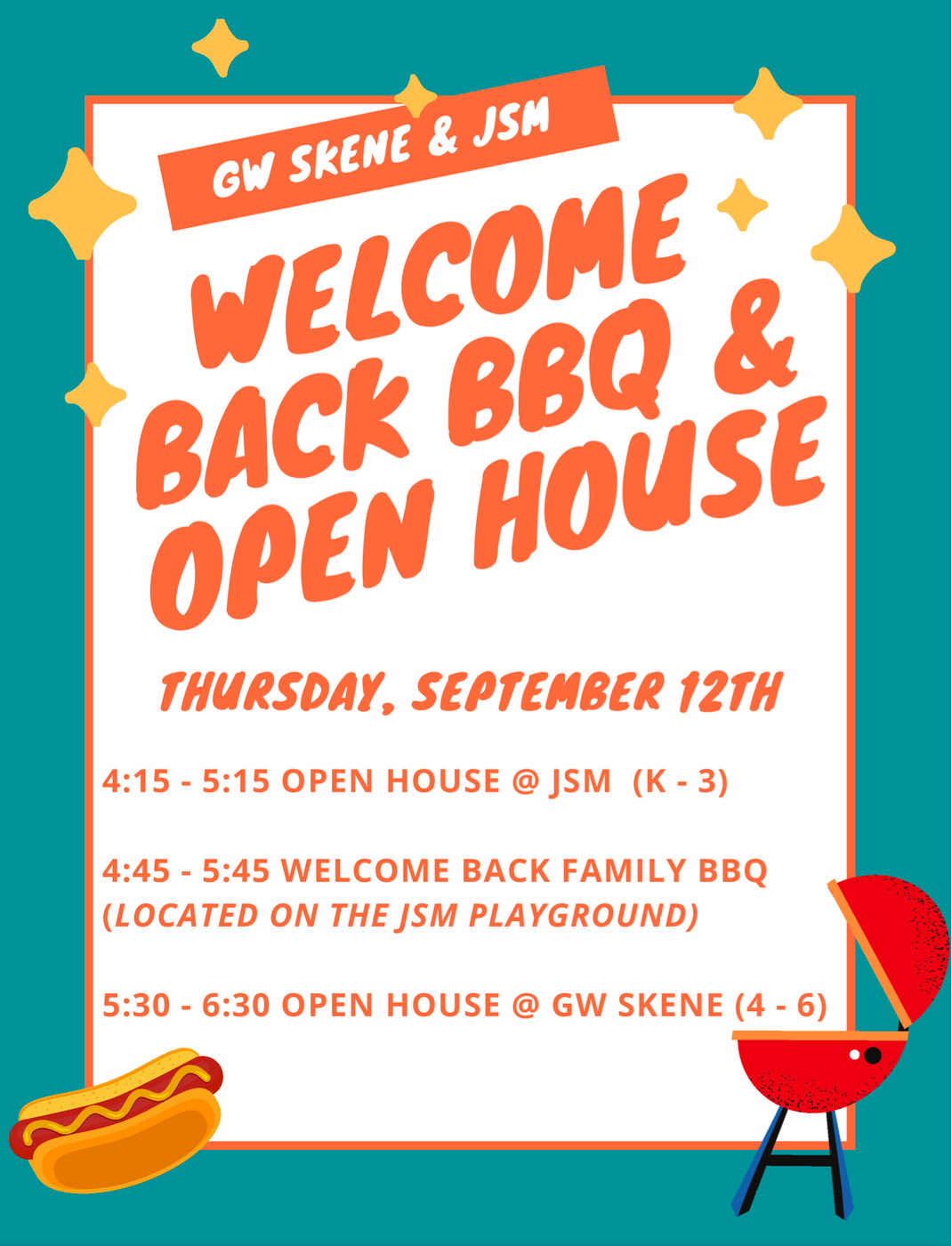 Welcome Back BBQ